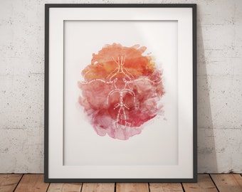 Circle of Willis - Brain artery anatomy poster (Unframed)