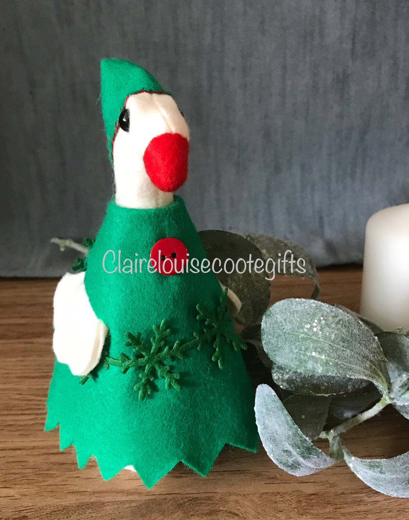 Elf Goose Mini Goose Christmas Collection Christmas - Etsy