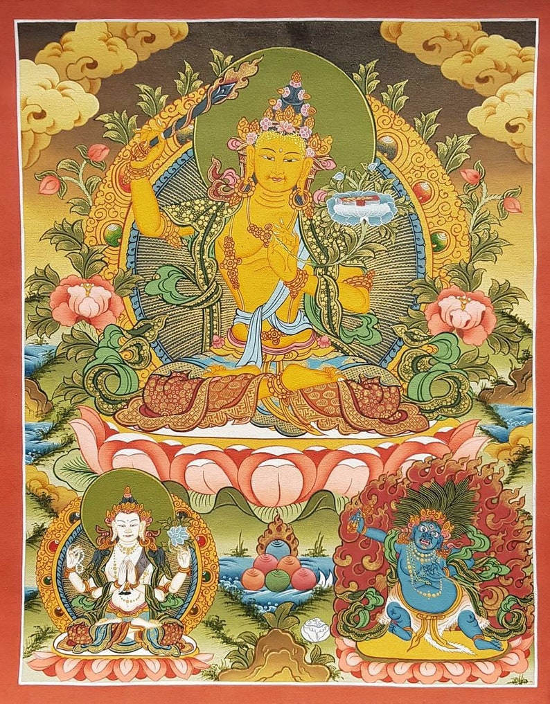 Будда манджушри изображение