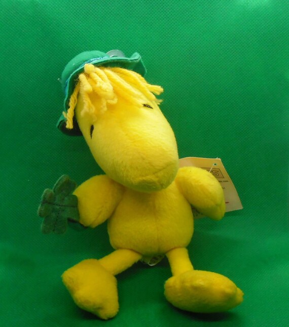 st patrick's day snoopy plush