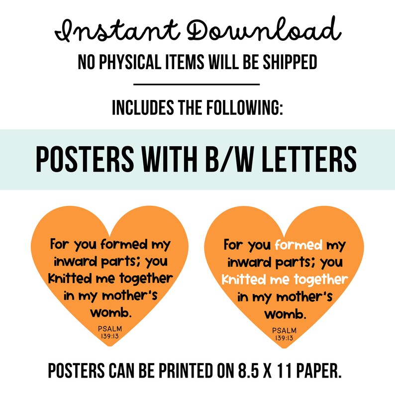 Christian Bulletin Board Set God Knows My Name Bible Verse Bulletin