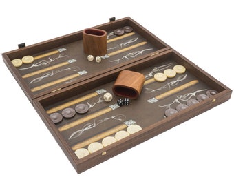 Backgammon Steine Rot /& Weiß 36mm