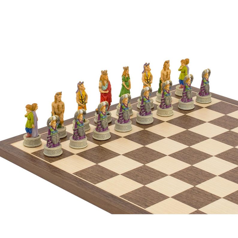 The Zodiac Hand-Painted Themed Chess Set by Italfama image 4