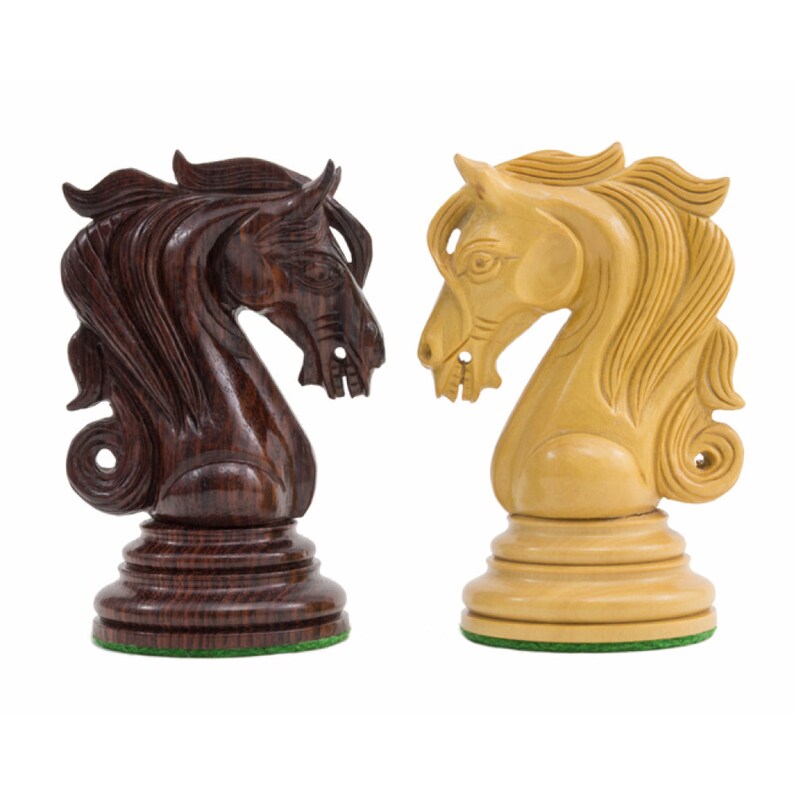 The Kingsgate Rosewood Chessmen 4.25 inch