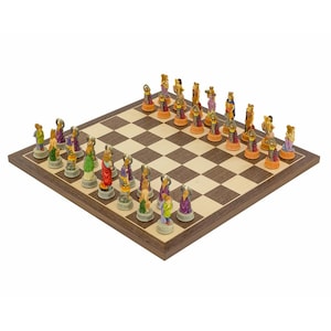 The Zodiac Hand-Painted Themed Chess Set by Italfama image 1