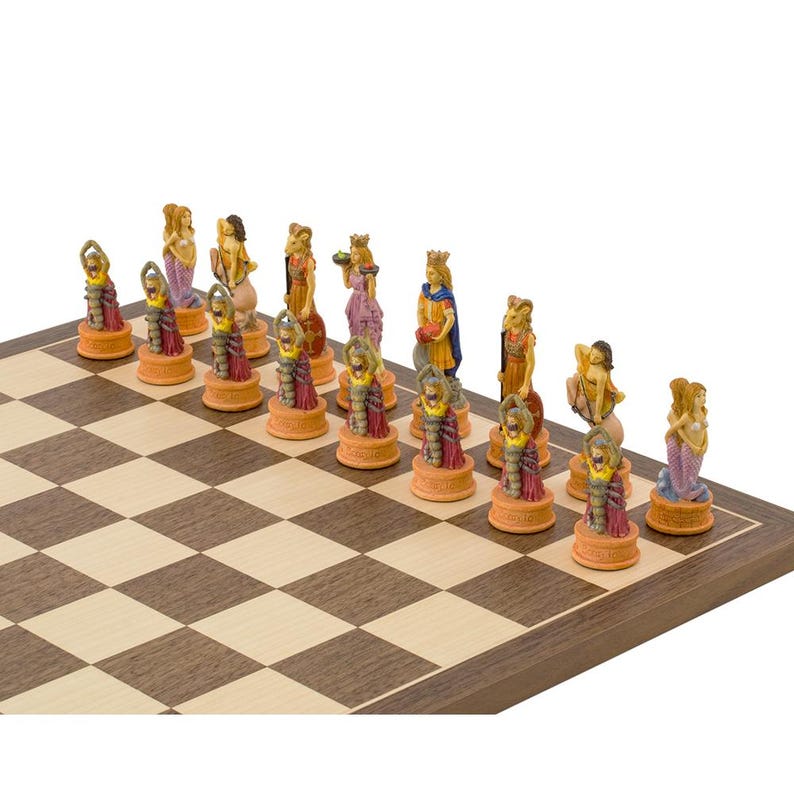 The Zodiac Hand-Painted Themed Chess Set by Italfama image 2