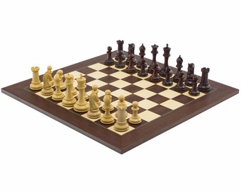 The Eminence Rosewood Palisander Deluxe Chess Set