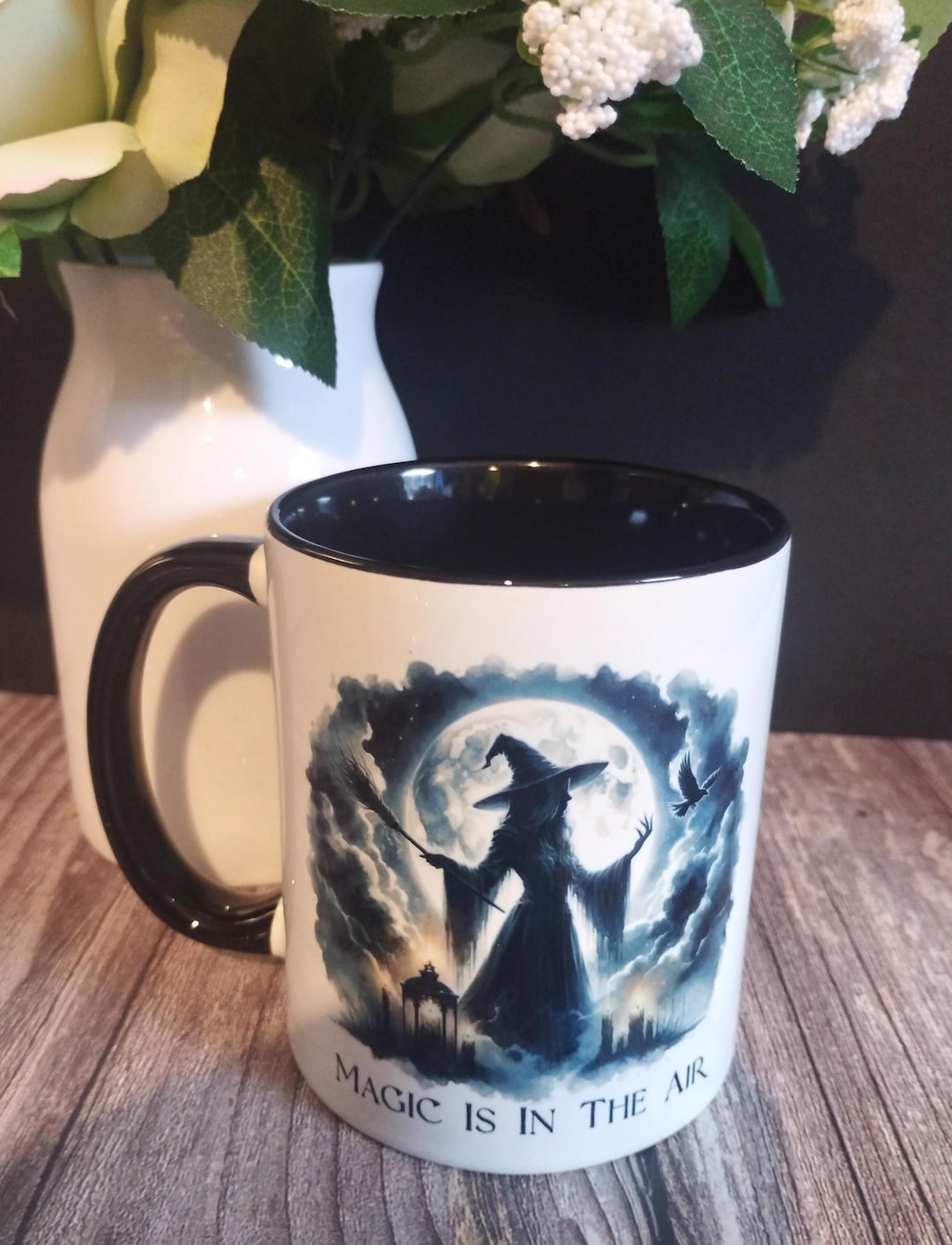 Witchy Mug: Magic is in the Air Ceramic Mug - Etsy