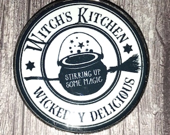 Imán de bruja, imán de cocina de brujas
