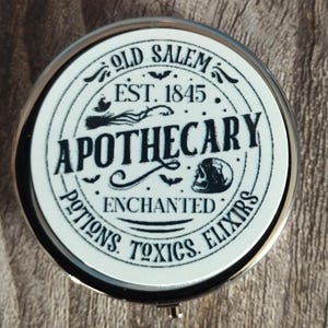 Witch Pill Tin, Pill Box,