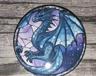 Dragon Fridge Magnet, Dragon magnet, dragon stocking filler, fantasy gift