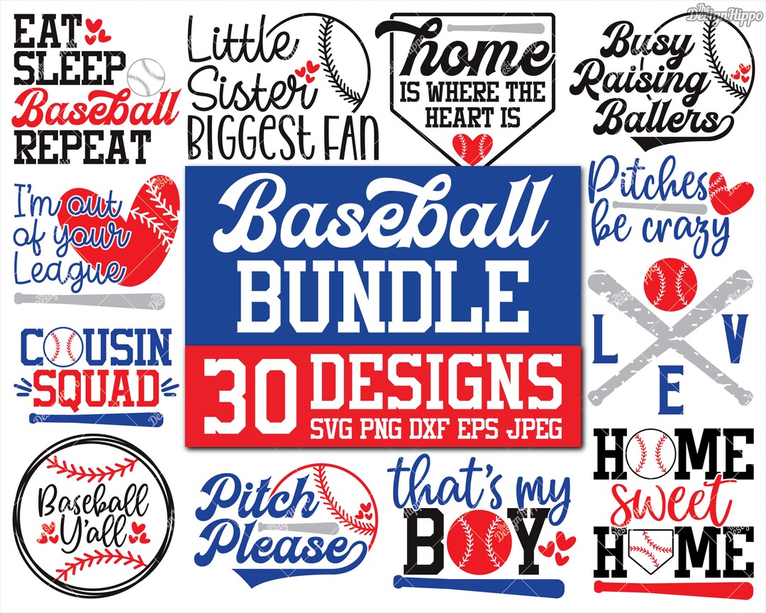 Baseball SVG Bundle Baseball Mom Svg Bundle Love Baseball - Etsy
