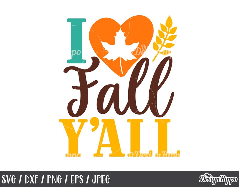 Download I love fall yall svg Fall svg Love fall svg Fall yall svg | Etsy