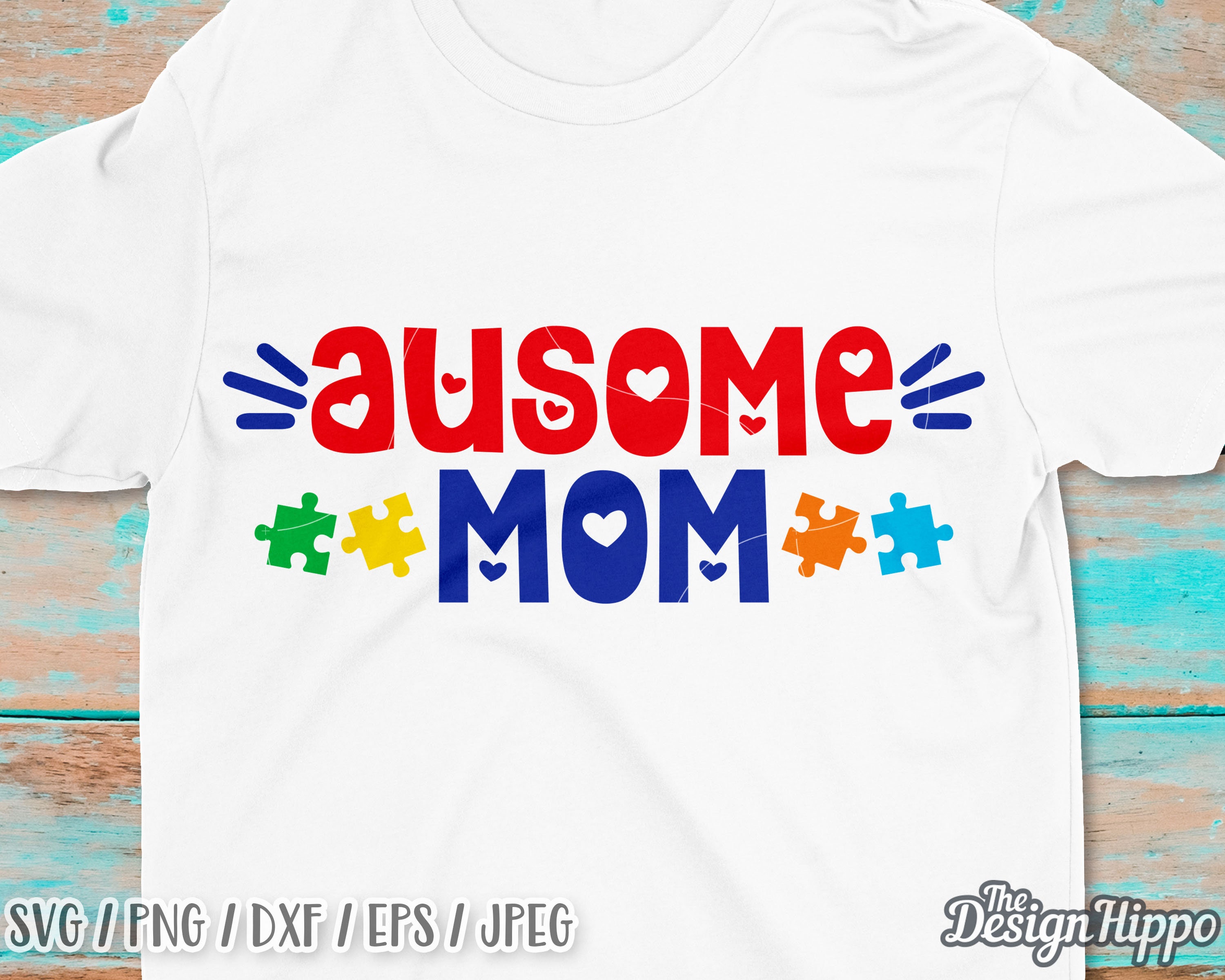Download Ausome mom svg Autism mom svg Autism awareness svg Puzzle ...
