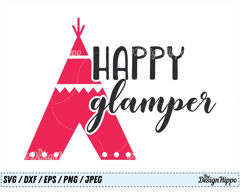 Download Happy Glamper svg Camping svg Camp svg Glamping svg Summer ...