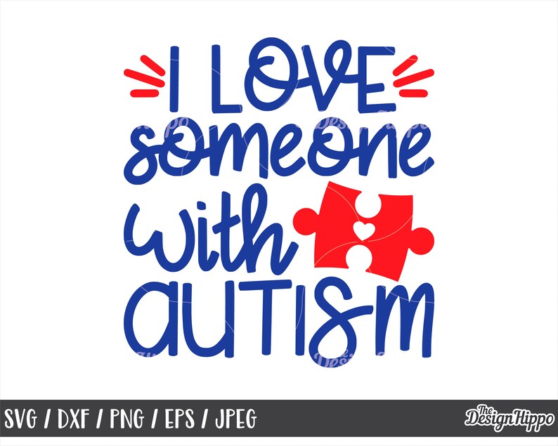 Download I love someone with autism svg Autism mom svg Autism | Etsy