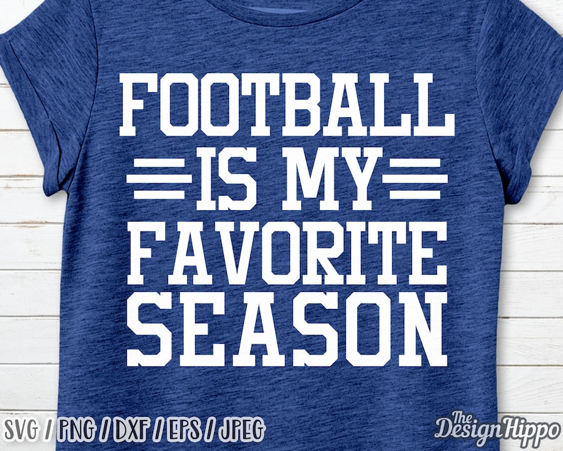 Football is My Favorite Season Svg Football Season Svg Etsy