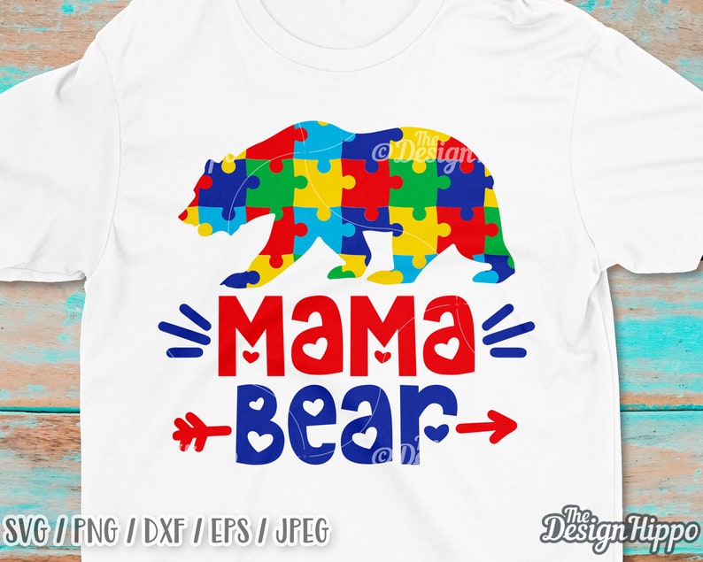 Free Free Mama Bear Autism Svg 46 SVG PNG EPS DXF File