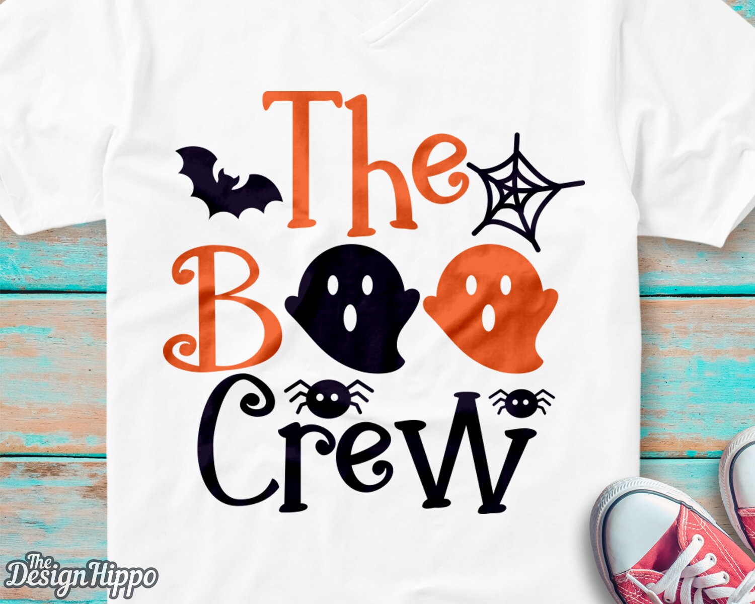 The boo crew svg, Boo crew svg, Halloween svg, Ghost svg, Spider svg,…