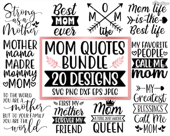 Download Mom Svg Bundle Mom Life Svg Quotes Sayings Gift Sign Etsy