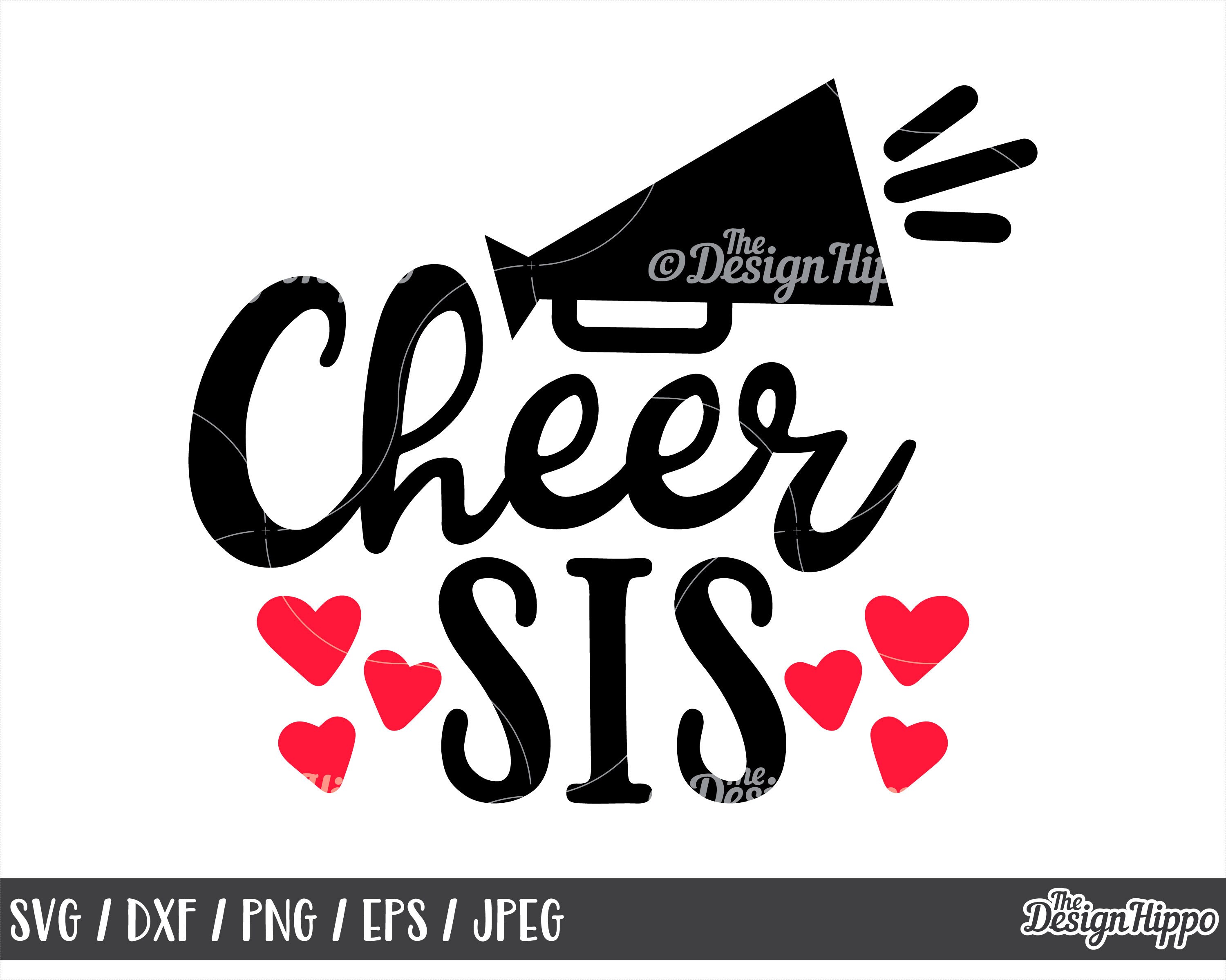 Cheer Sis Svg Cheer Svg Sis Svg Sister Svg Cheer Sister - Etsy