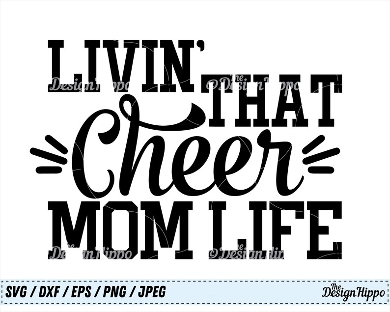 Download Livin that cheer mom life svg Cheer mom svg Cheer mom life ...