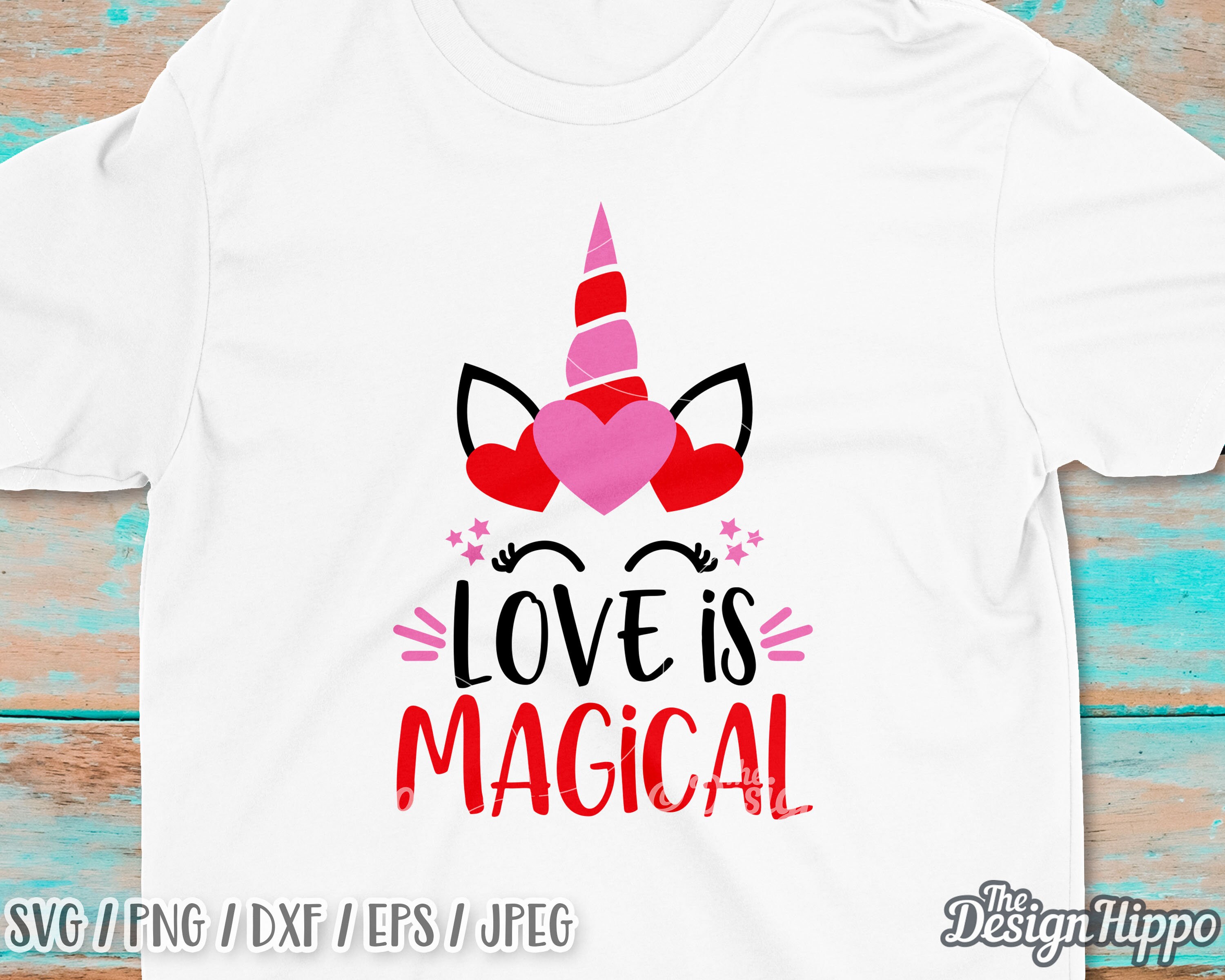 Download Love is magical svg Unicorn valentine svg Valentine's | Etsy