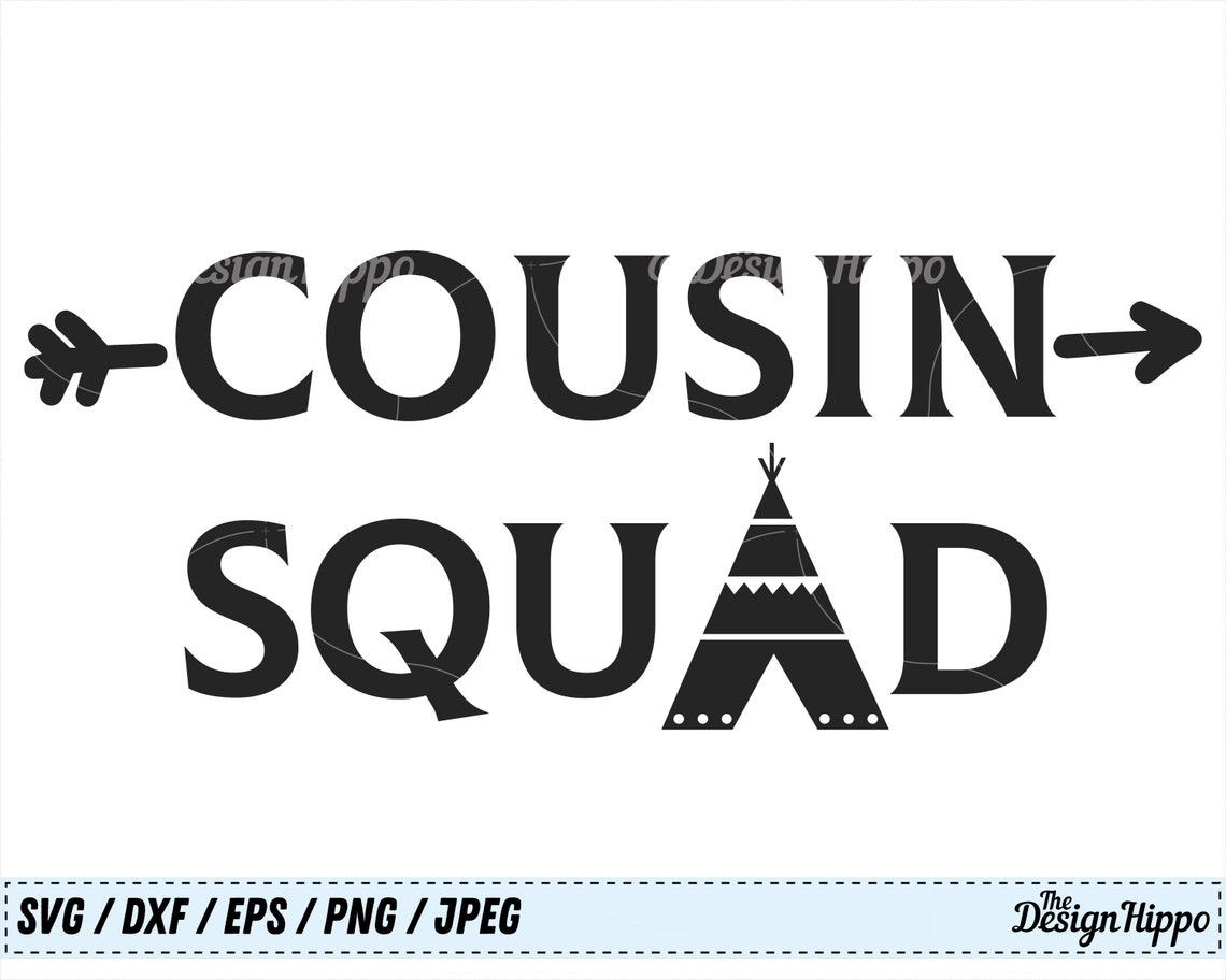 Cousin Camping Crew SVG