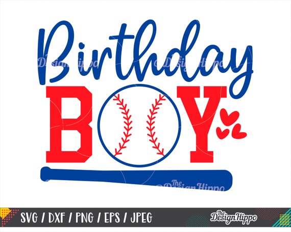 Download Birthday Boy Svg Baseball Birthday Svg Sports Baseball Etsy