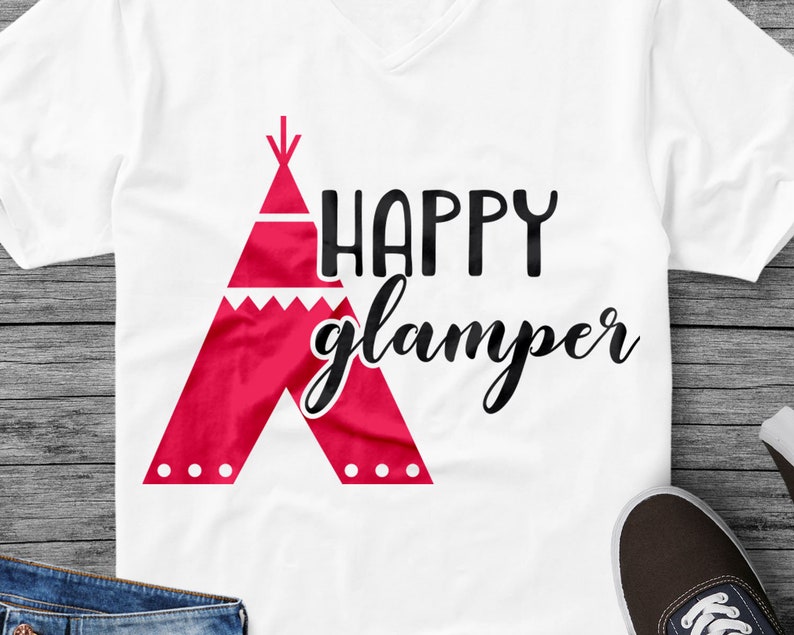 Download Happy Glamper svg Camping svg Camp svg Glamping svg Summer ...