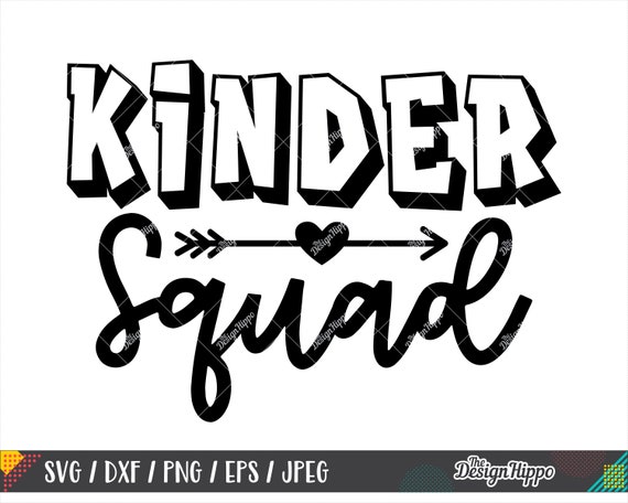 Download Free Kinder Squad Svg Kindergarten Squad Svg Kindergarten Teacher Etsy SVG Cut Files
