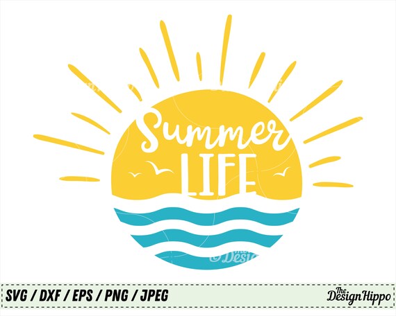 Download Summer Svg Life Svg Summer Life Svg Beach Svg Waves Svg Etsy