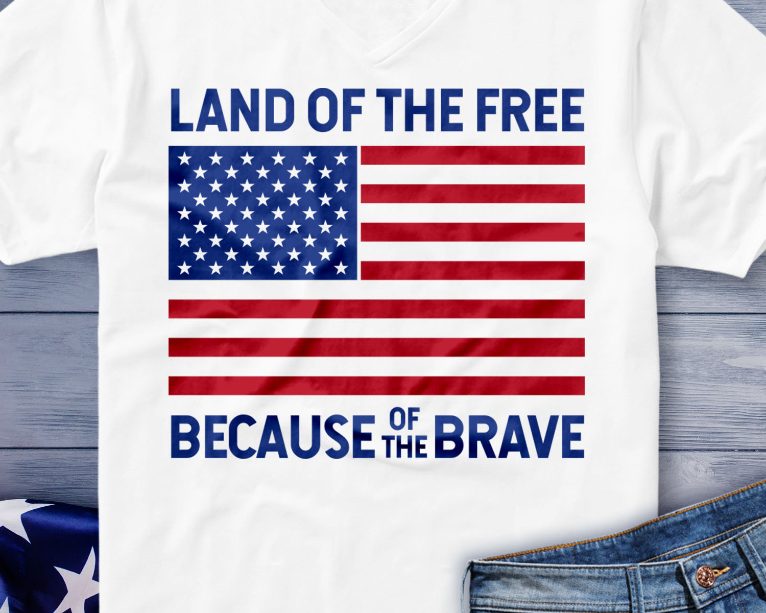 quote land of the free because of the brave