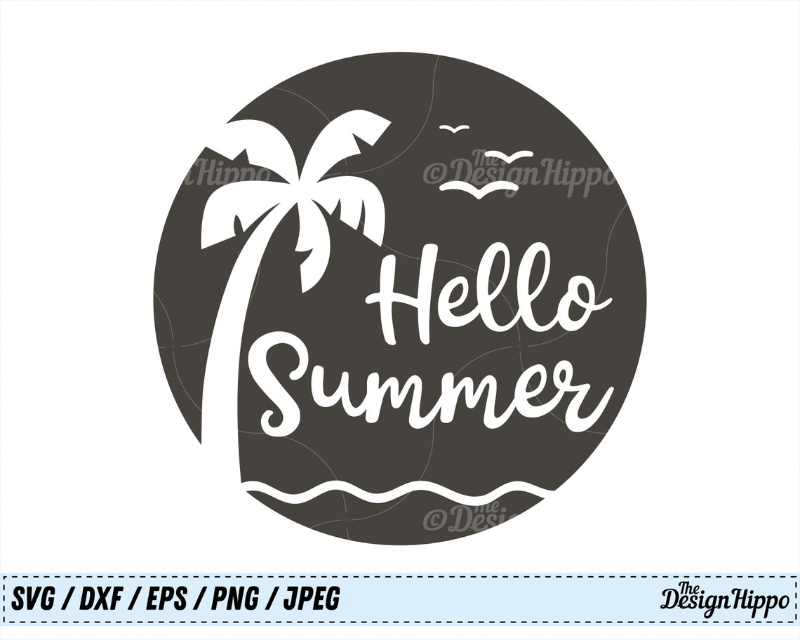 Free Free Hello Summer Svg Etsy 518 SVG PNG EPS DXF File