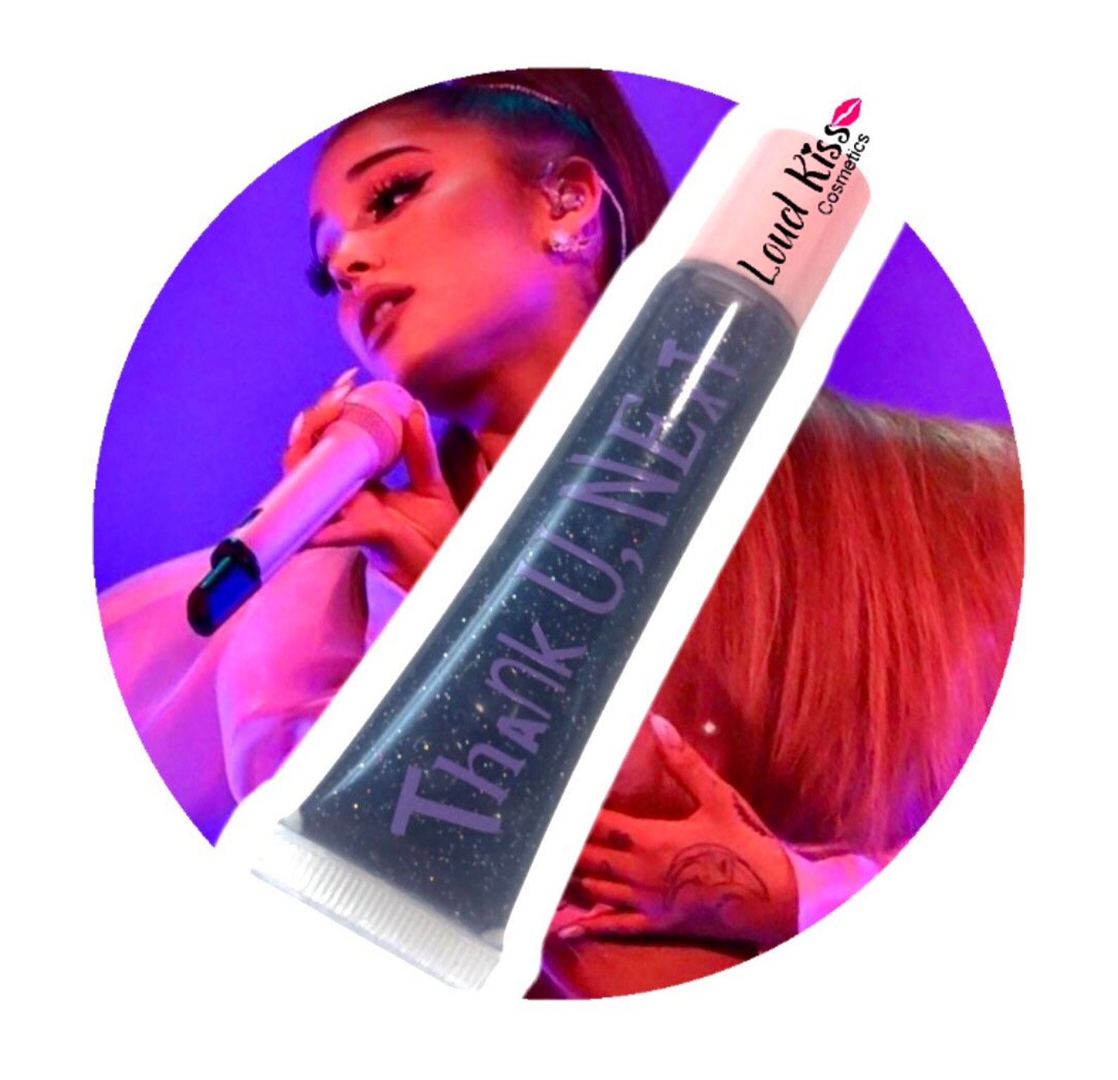 Ariana Grande Inspired Lip Gloss Thank U Next Etsy