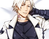 ffxiv gunbreaker thancred body pillow case (full)