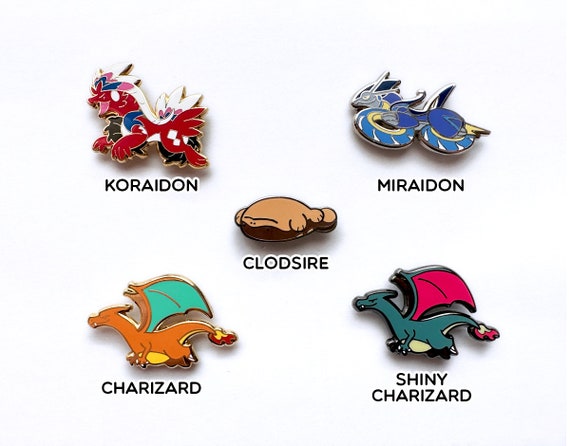 Pokemon Scarlet and Violet Pins Koraidon Pin Miraidon Pin -  Denmark