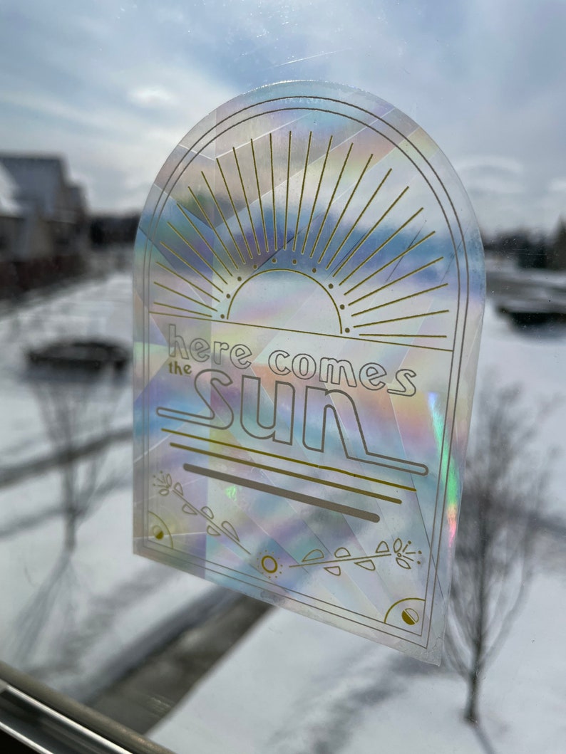 Suncatcher Window Sticker Etsy