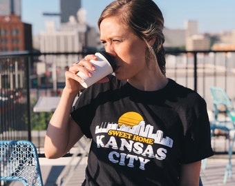 Sweet Home Kansas City Vintage-Style Tee