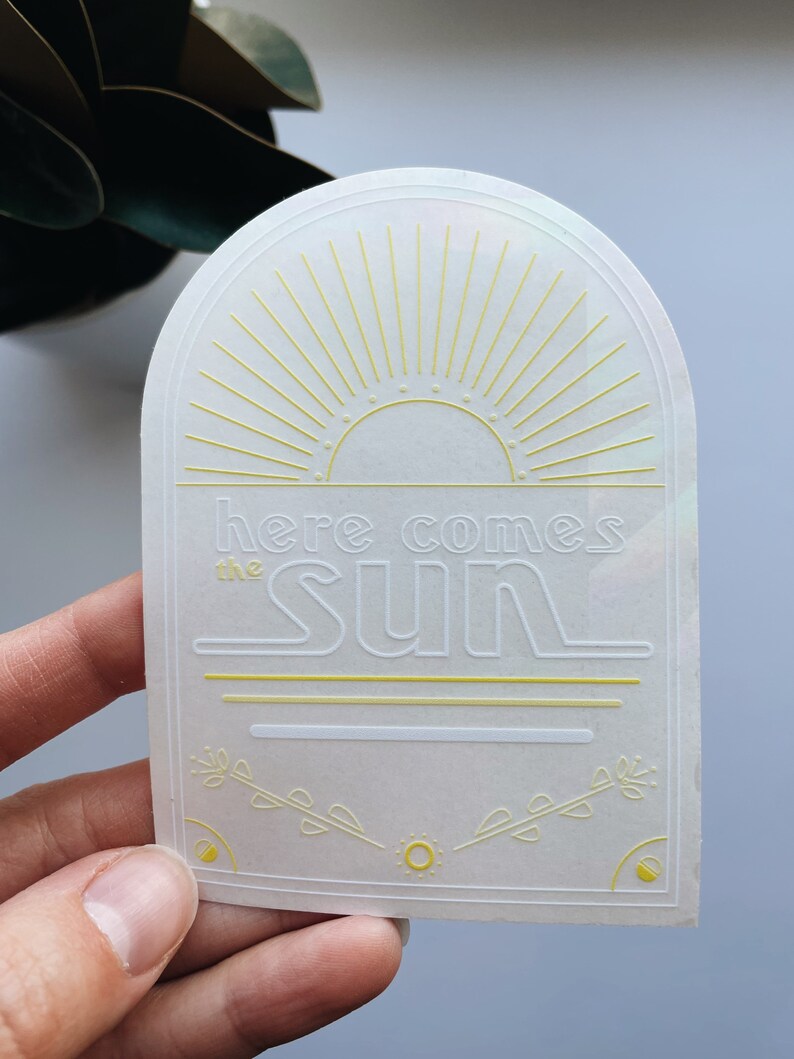Suncatcher Window Sticker Etsy