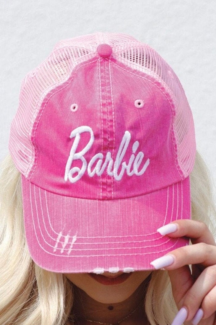 Barbie Pink Hat | Etsy