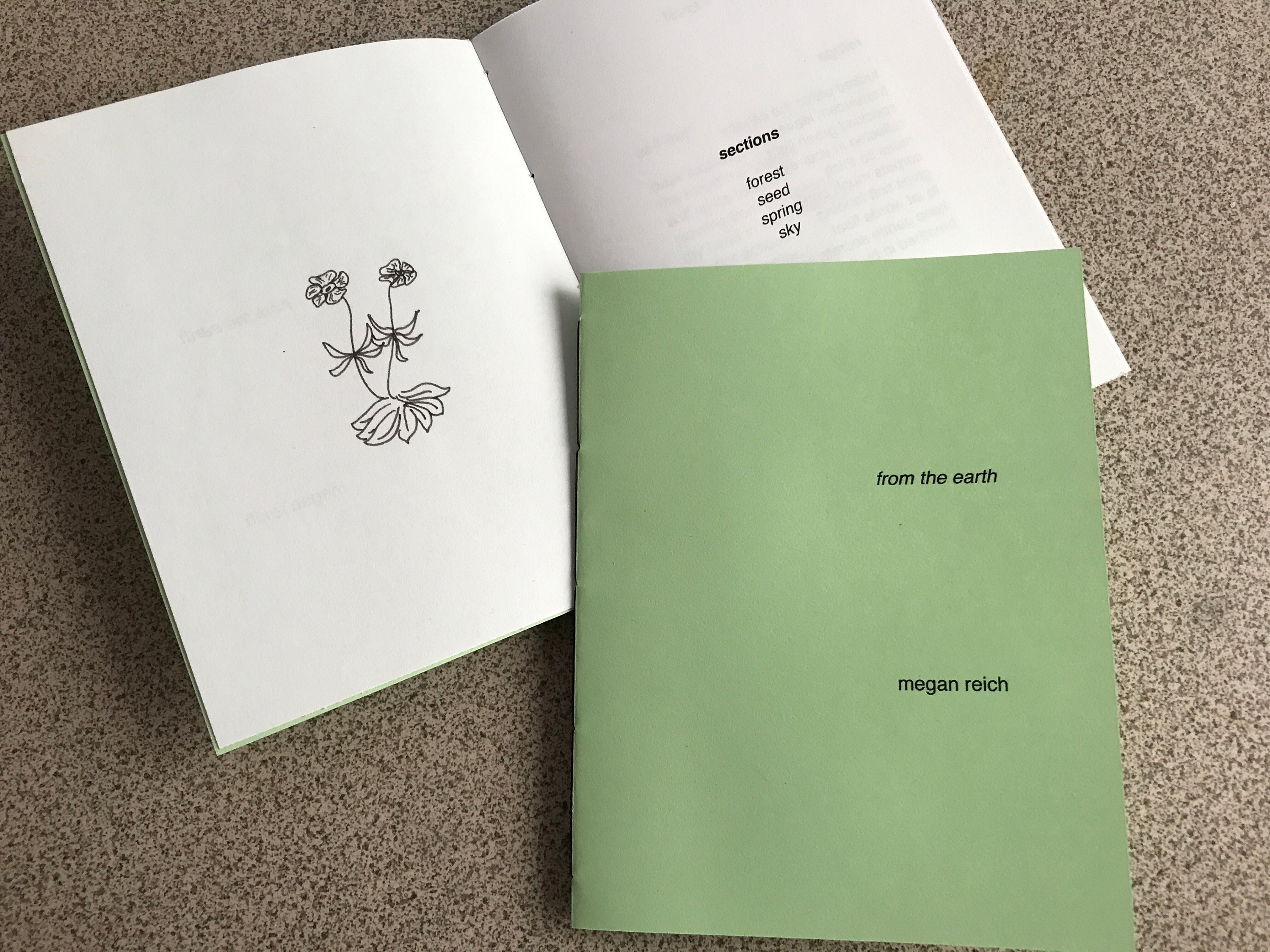 From the Earth a Poetry Chapbook - Etsy