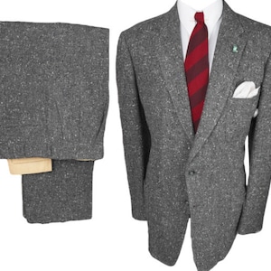 スーツ 50's style Fleck Nep spun Setup スーツ 50's style Fleck Nep spun Setup VINTAGE 1950s MENS