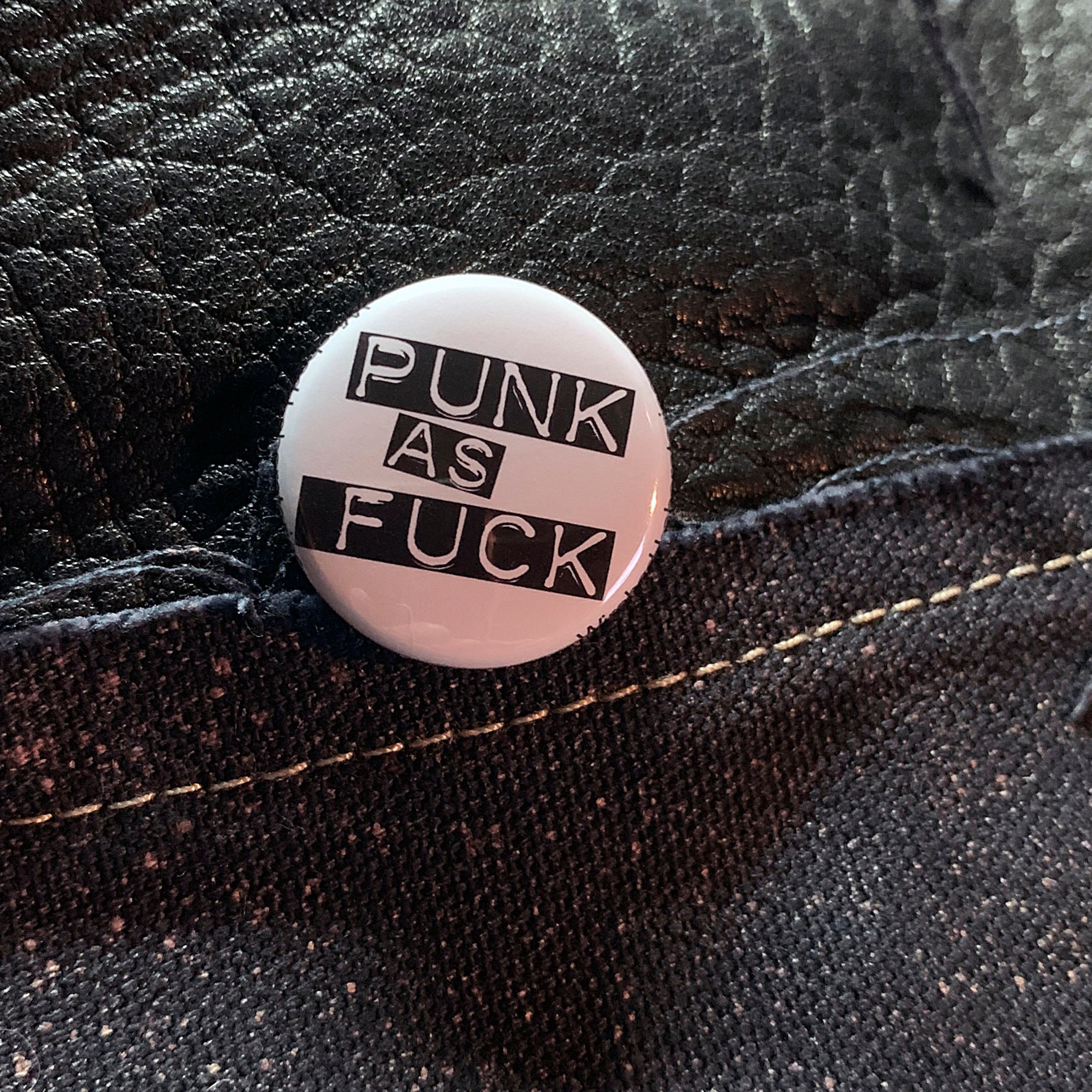 Punk Check Box PUNK as F*CK! ANARCHY! 1