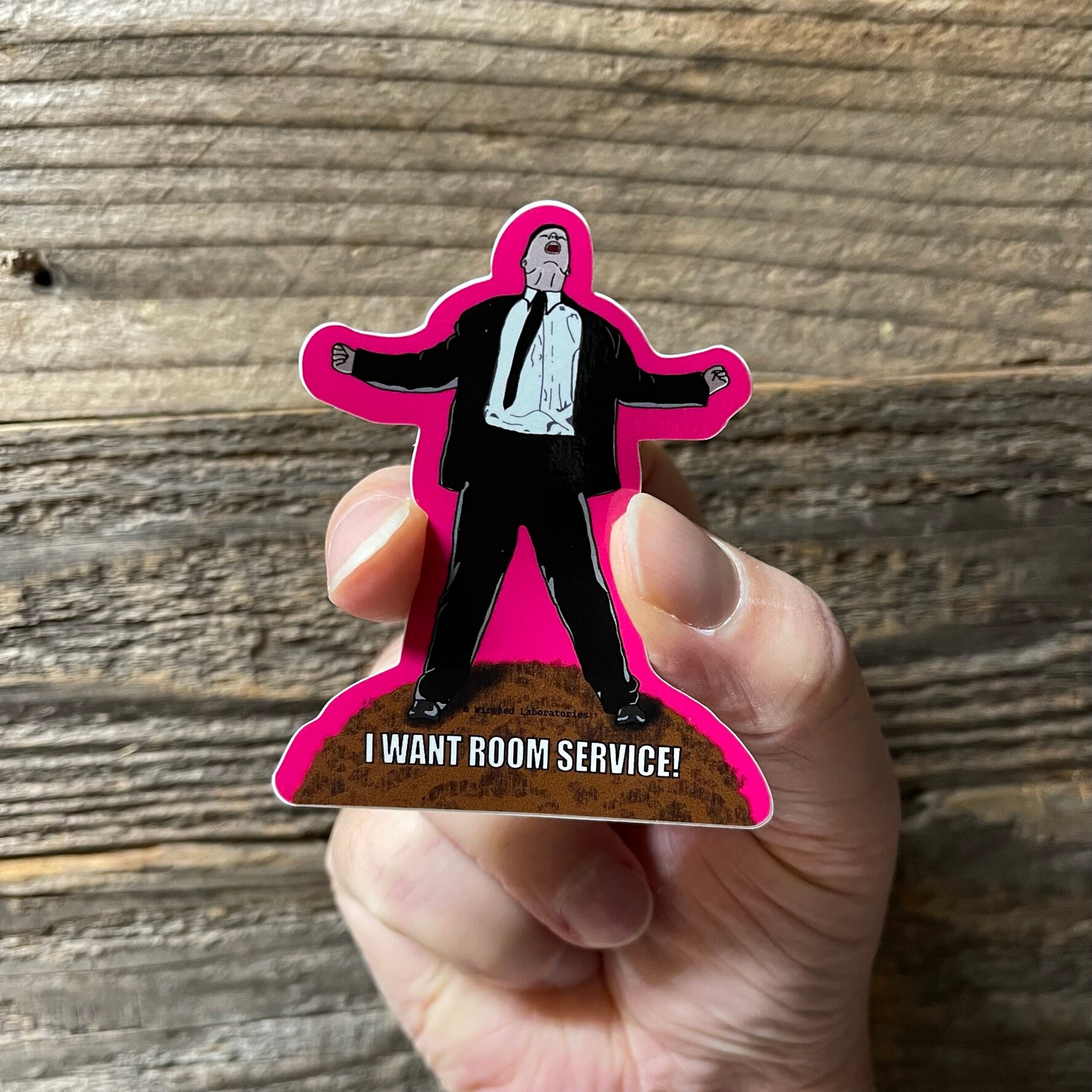 Johnny Mnemonic Vinyl Sticker! Keanu Cyberpunk All Weather Decal. 