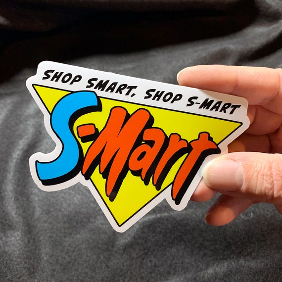 Bank toelage boekje S-mart Vinyl Sticker Shop Smart Shop S-mart 4.5 All - Etsy