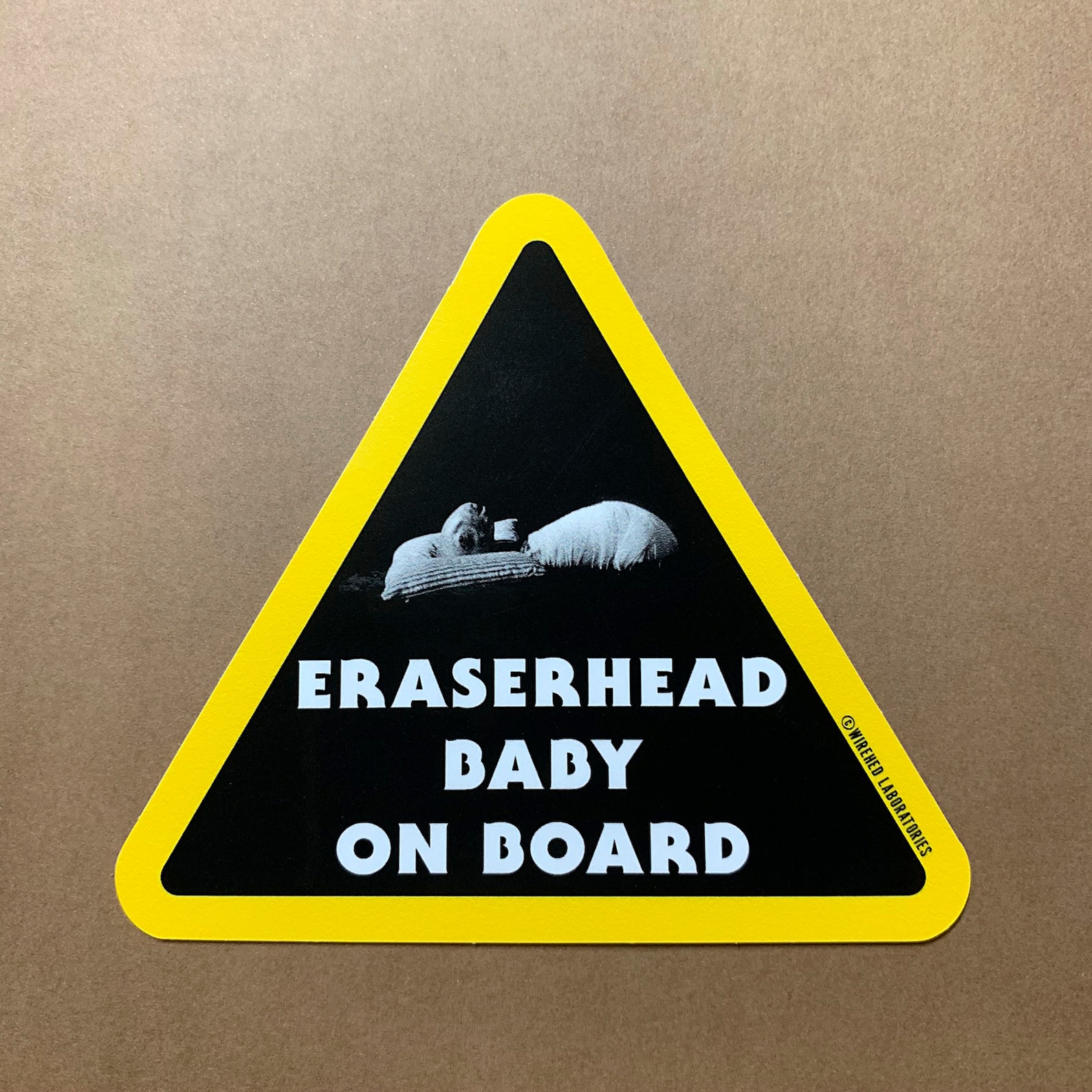 ERASERHEAD Baby on Board Sticker 4 Vinyl Decal Etsy
