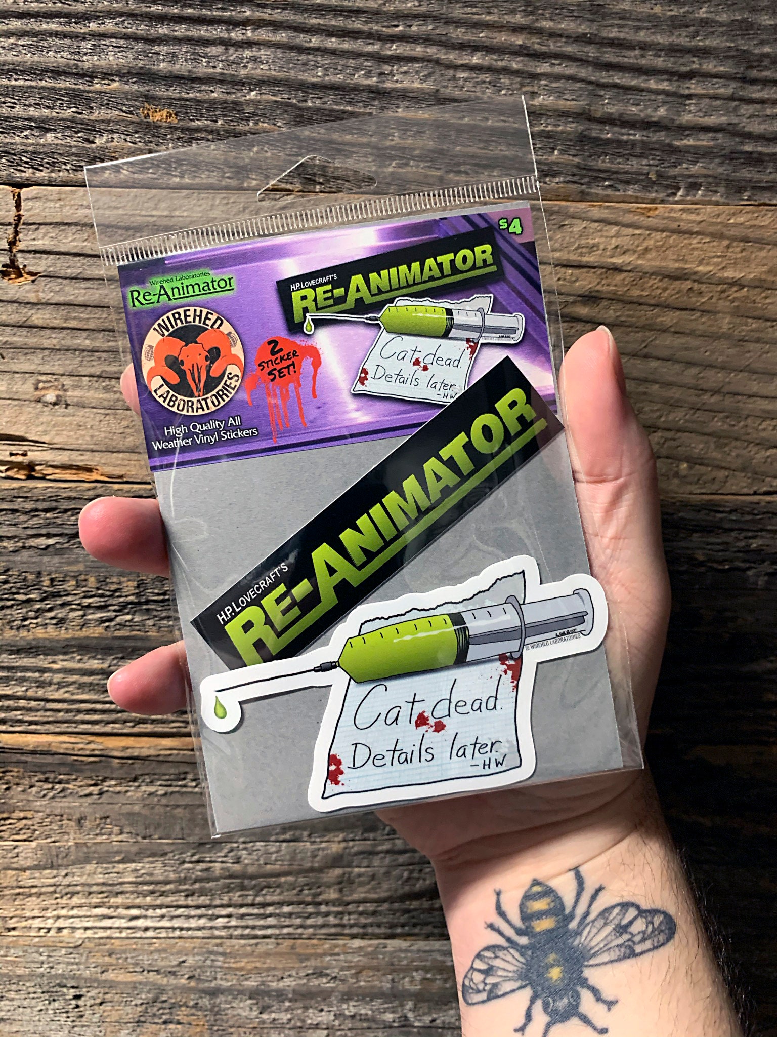 Re-animator Horror Movie Stickers Die-cut All Weather Vinyl - Etsy Re-animator Horror Movie Stickers Die-cut All Weather Vinyl - Etsy