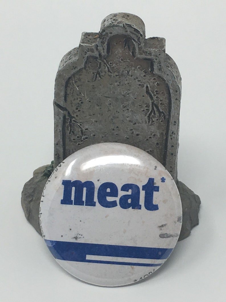 Retro Generic Food Pinback Button Set! 