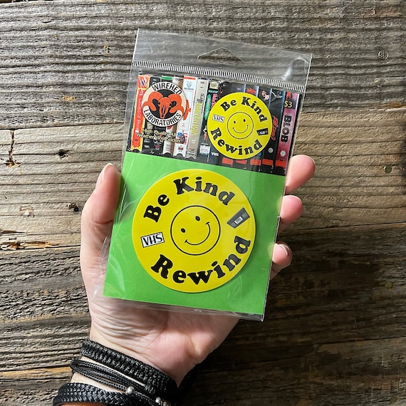 Be Kind Rewind VHS - Vinyl Sticker! 3